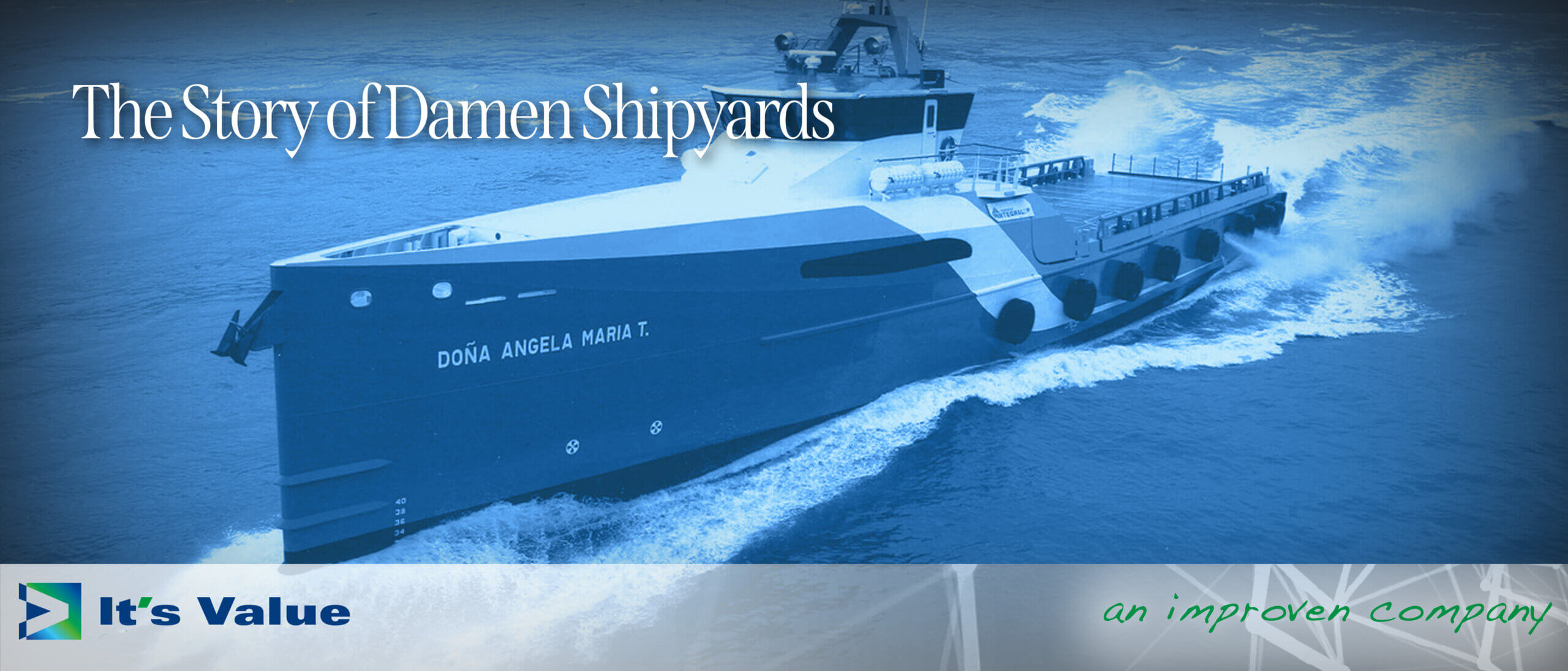 Der digitale Transformationsprozess eines traditionellen Schiffbauers: Die Geschichte von Damen Shipyards